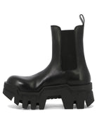 BLACK RUBBER ANKLE BOOTS Balenciaga