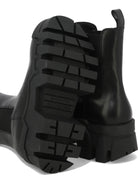 BLACK RUBBER ANKLE BOOTS Balenciaga