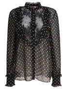 BLACK SILK SHIRT Valentino BLACK 40