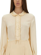 CREAM SILK SHIRT Valentino Garavani