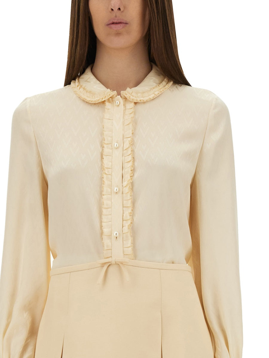CREAM SILK SHIRT Valentino Garavani