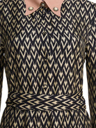 BLACK SILK DRESS Valentino