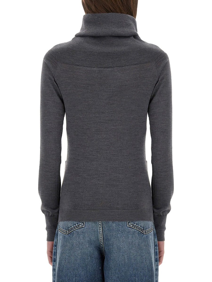 VIRGIN WOOL TURTLENECK SWEATER Stella McCartney
