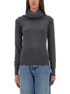 VIRGIN WOOL TURTLENECK SWEATER Stella McCartney grey M