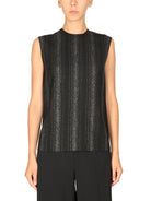 LUREX TAILORED TOP Stella McCartney BLACK 40