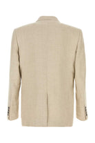 BEIGE LINEN BLEND BLAZER Valentino Garavani
