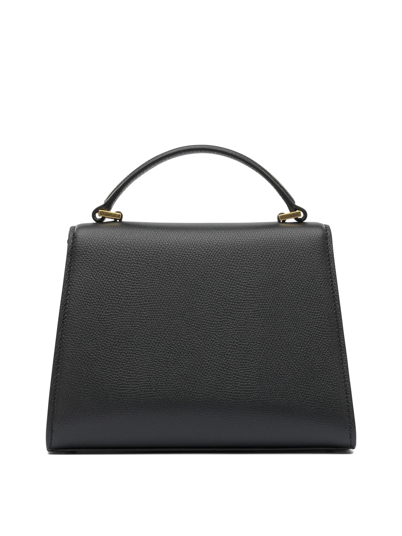 BLACK LEATHER HANDBAG Valentino Garavani