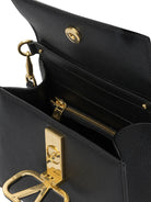 BLACK LEATHER HANDBAG Valentino Garavani