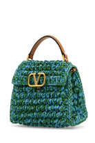 TWO-TONE RAFFIA VSLING HANDBAG Valentino Garavani