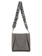 BORSA A SPALLA CON LOGO Stella McCartney GREY UNI