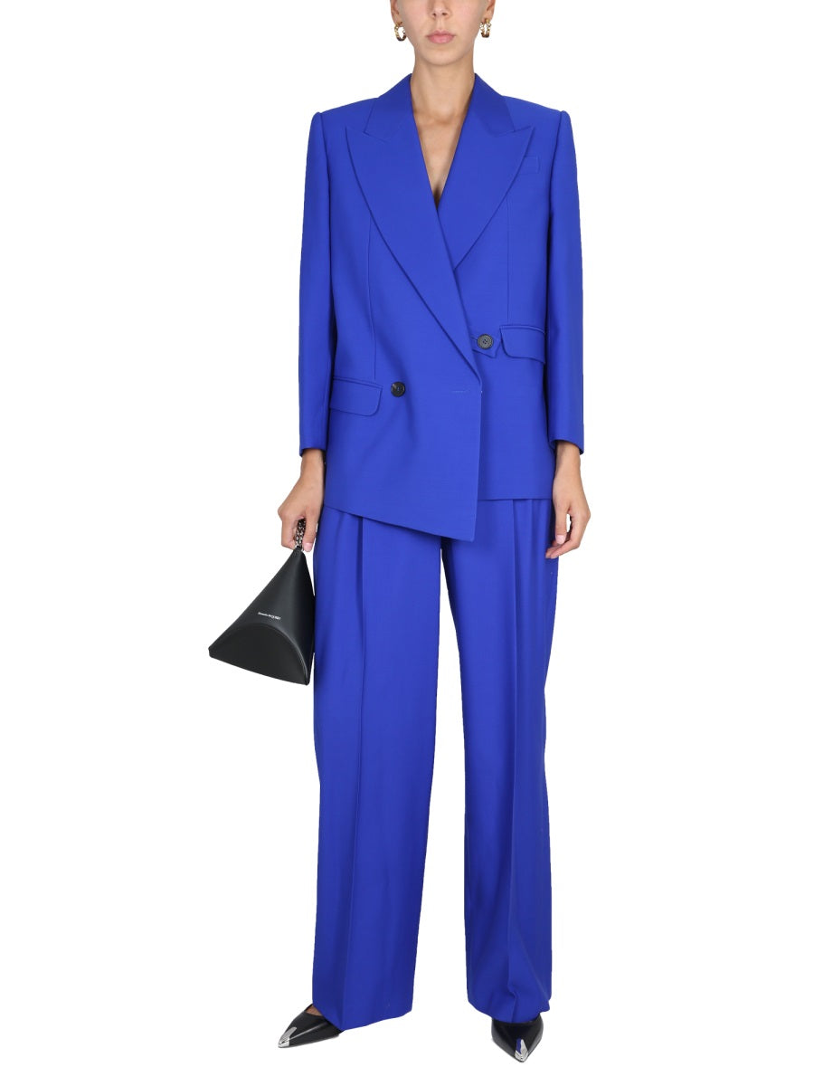 STRUCTURED DOUBLE-BREASTED JACKET Alexander McQueen