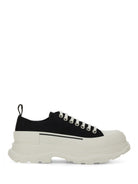 TREAD SLICK LOW-TOP SNEAKERS Alexander McQueen black 40