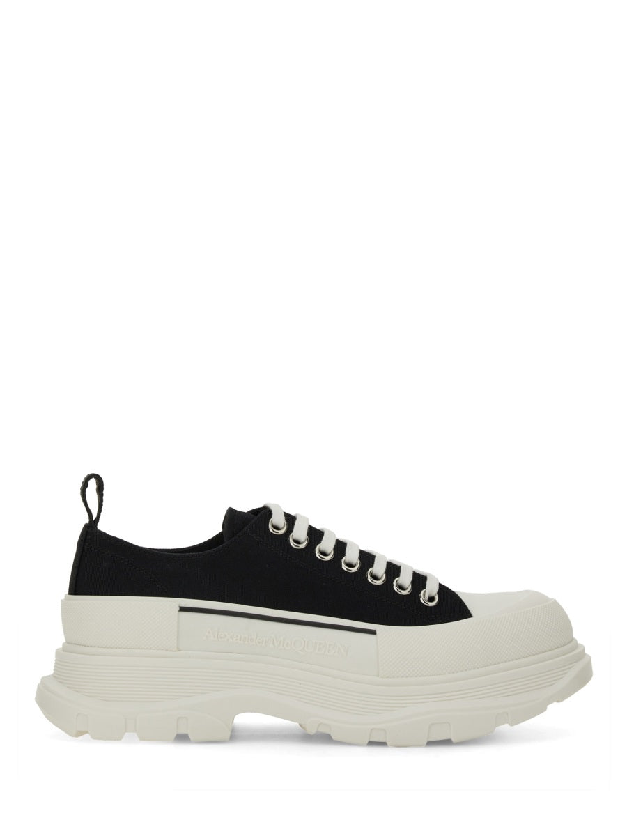 TREAD SLICK LOW-TOP SNEAKERS Alexander McQueen black 40