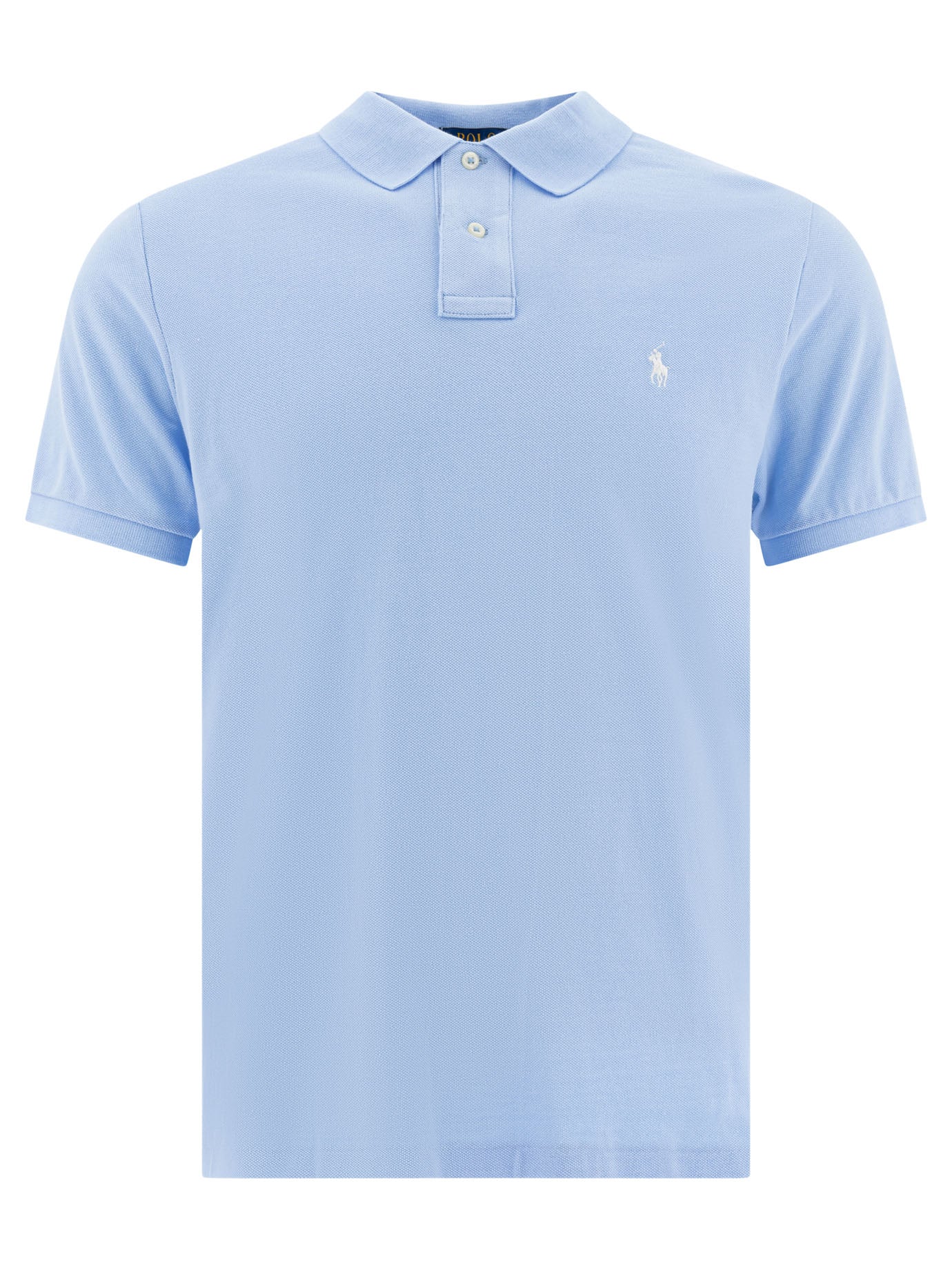 PIQUE POLO SHIRT Polo Ralph Lauren LIGHT BLUE S