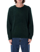 DARK GREEN WOOL BLEND SWEATER Polo Ralph Lauren GREEN S