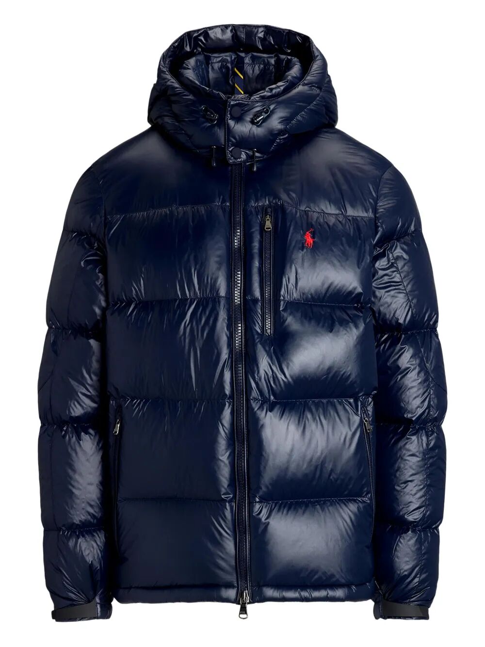 POLO RALPH LAUREN THE GORHAM GLOSSED DOWN JACKET WITH DETACHABLE