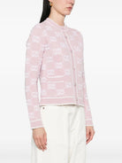 GG JACQUARD BOUCLÉ WOOL CARDIGAN Gucci