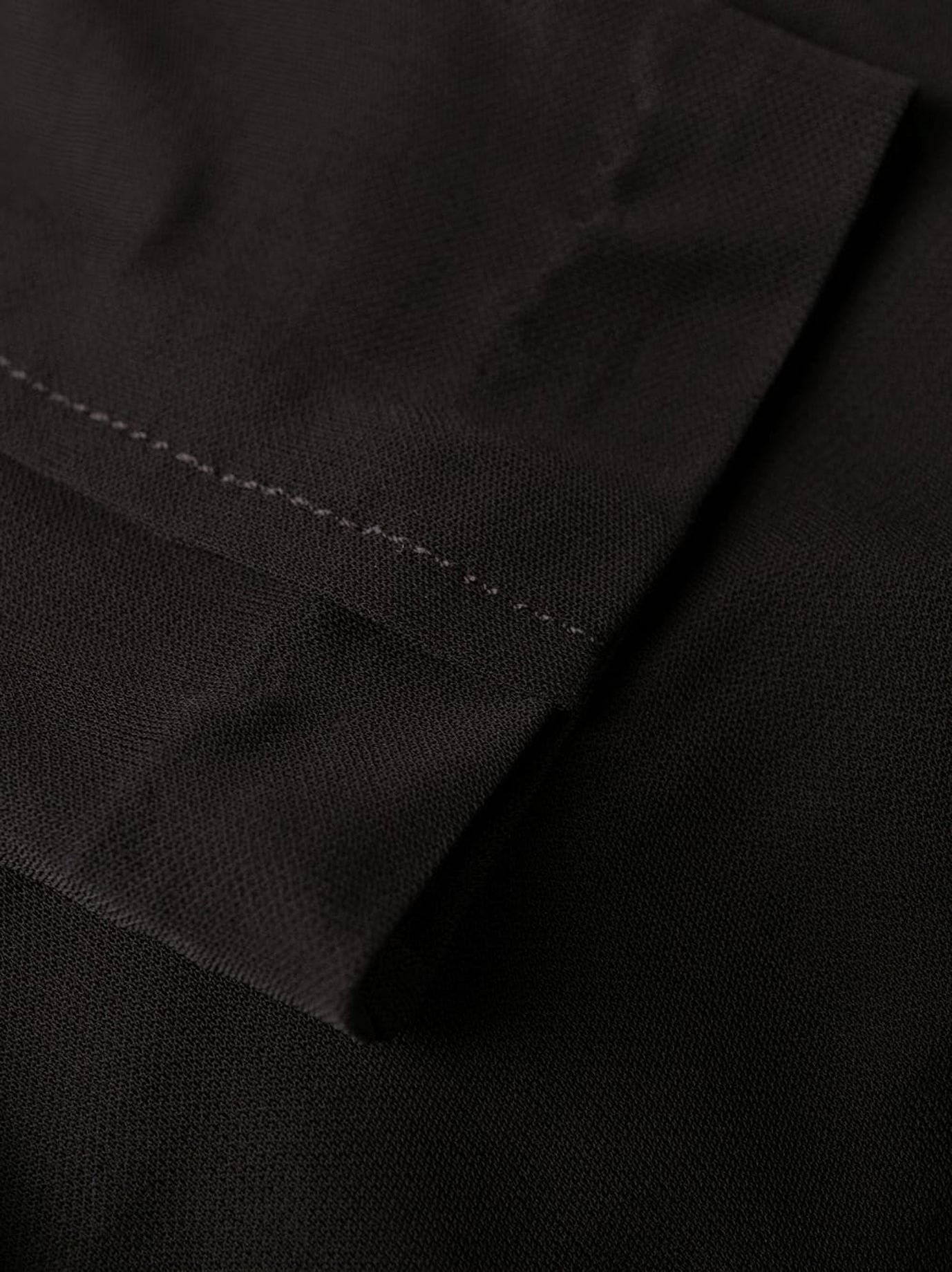 CUPRO BLACK DRESS Saint Laurent