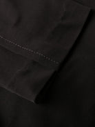 CUPRO BLACK DRESS Saint Laurent