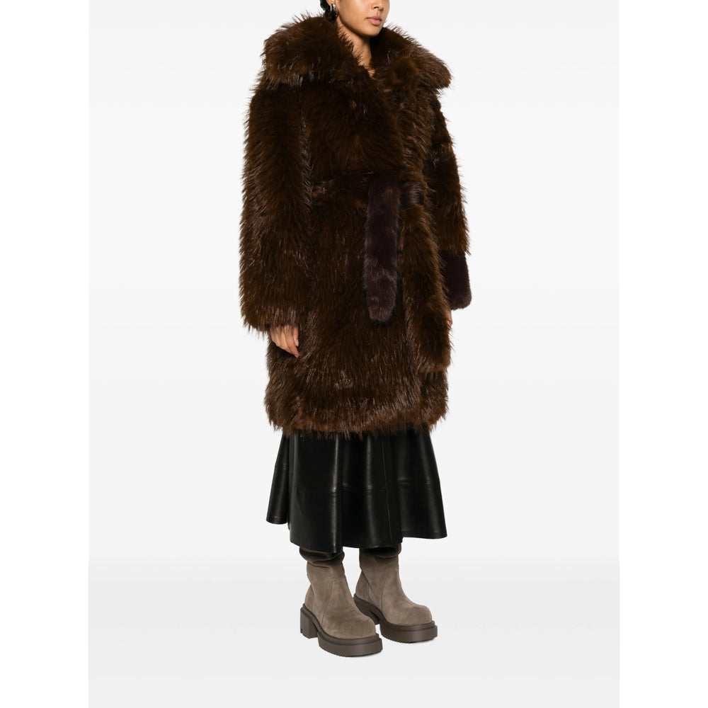 Faux-Fur Coat with Shawl Lapels – Lord Taylor