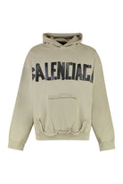 RIPPED POCKET HOODIE Balenciaga BEIGE XS