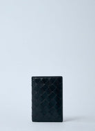 WOVEN PASSPORT HOLDER Bottega Veneta BLACK UNI