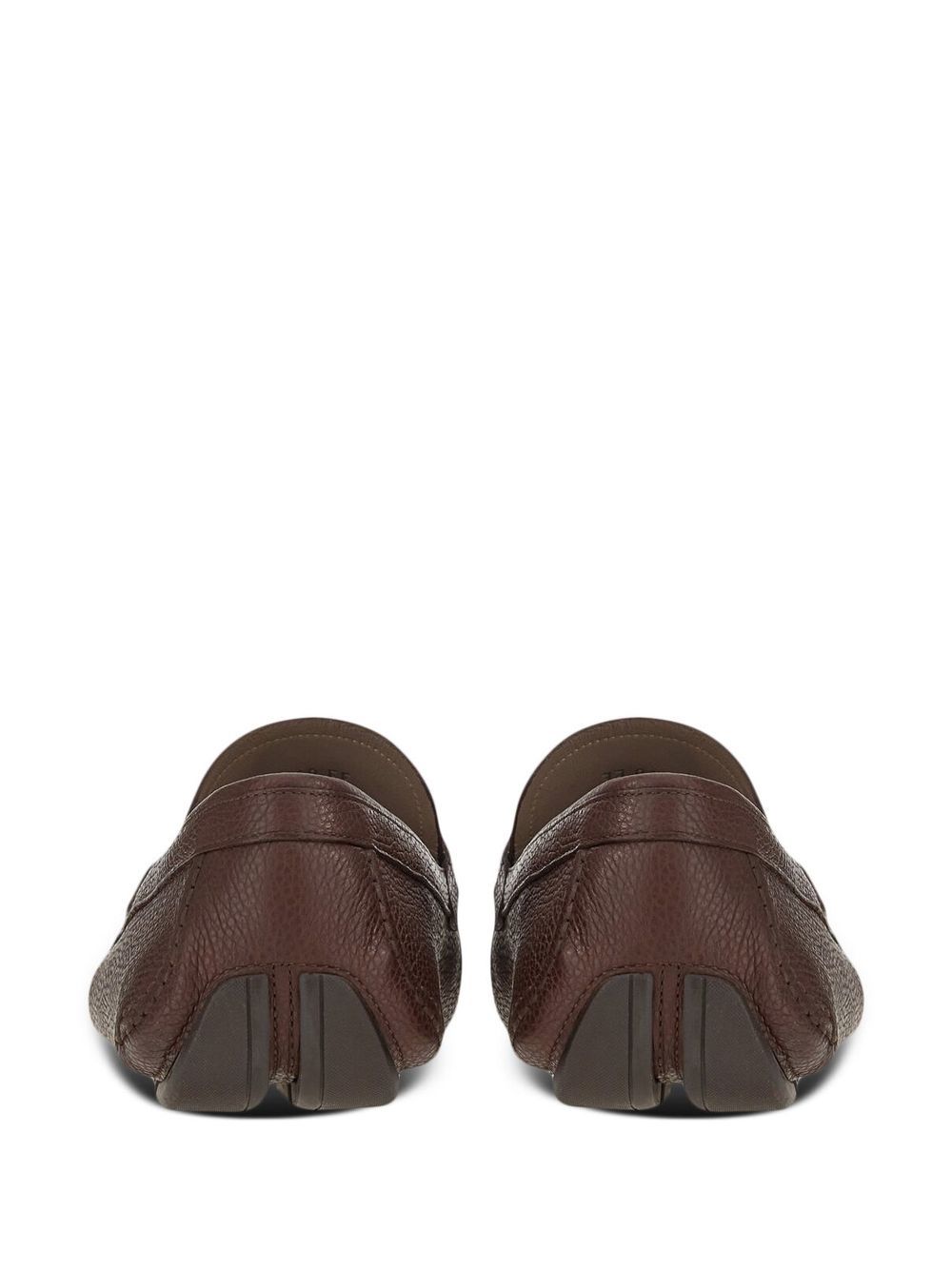 BROWN LEATHER SHOES Ferragamo