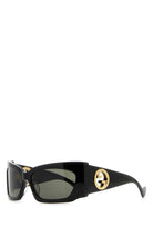 BLACK ACETATE SUNGLASSES Gucci