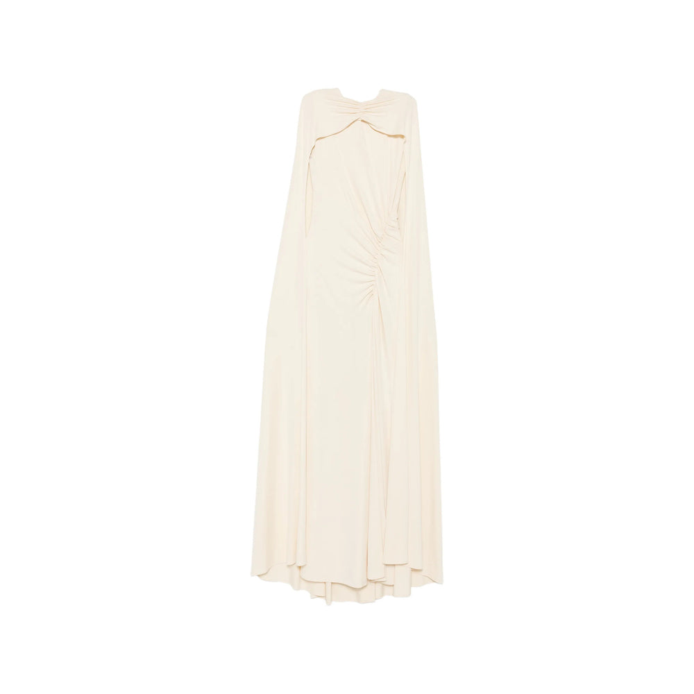 Grey strapless maxi dress with sweetheart neckline by Simkhai, front view