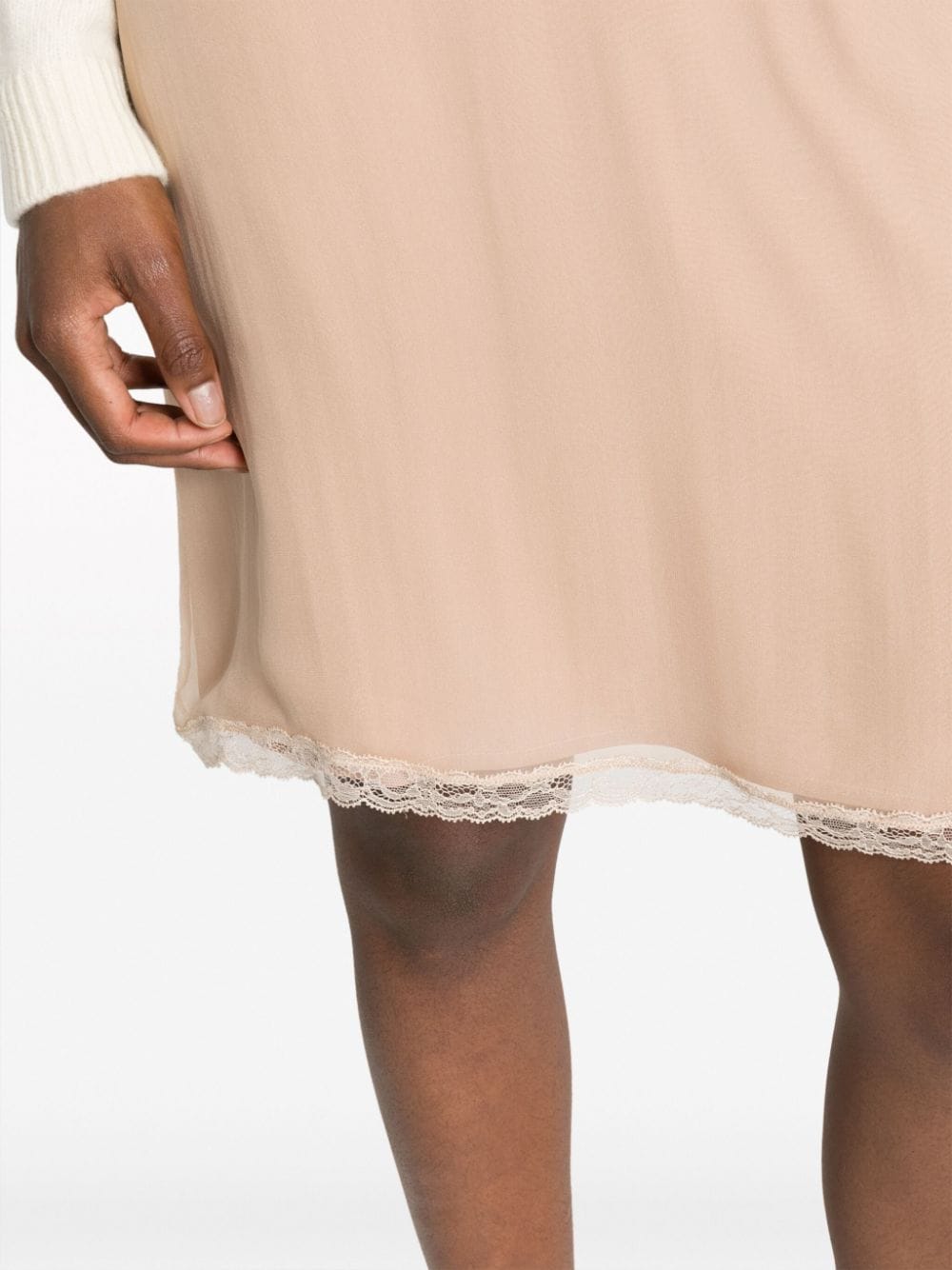 SILK CHIFFON SKIRT Gucci