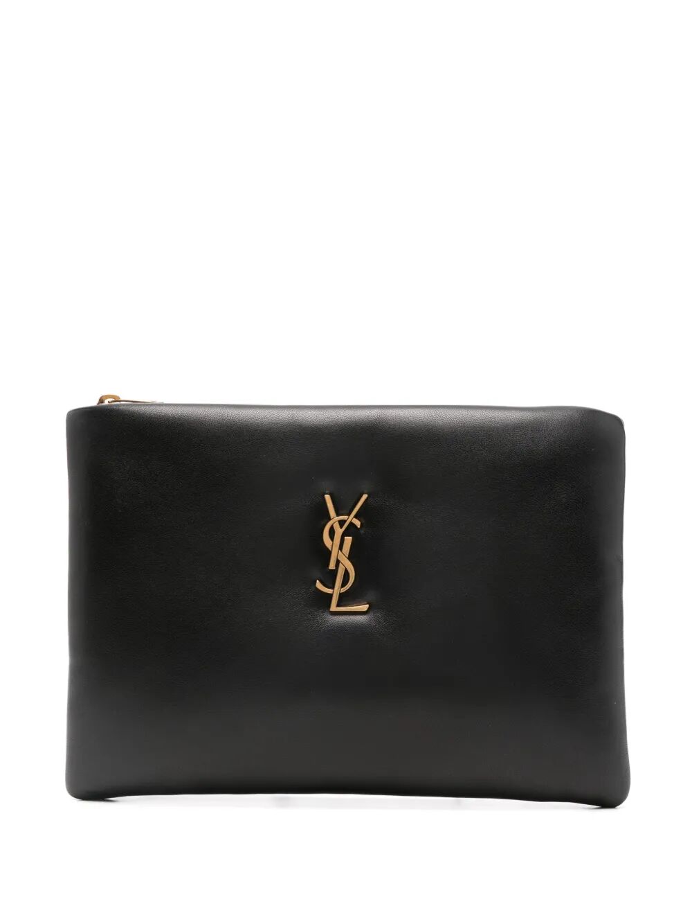 CALYPSO SMALL POUCH IN LAMBSKIN Saint Laurent BLACK UNICA