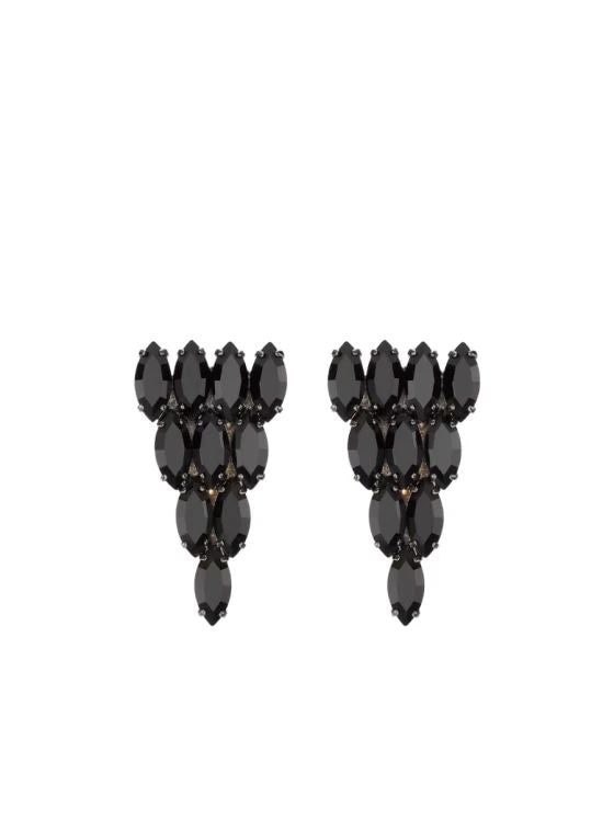 GEOMETRIC SHAPE EARRINGS Gucci BLACK UNI