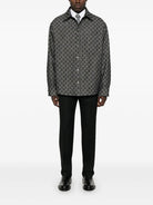 REVERSIBLE WOOL AND GG DENIM SHIRT Gucci