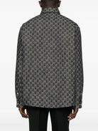 REVERSIBLE WOOL AND DENIM GG SHIRT Gucci