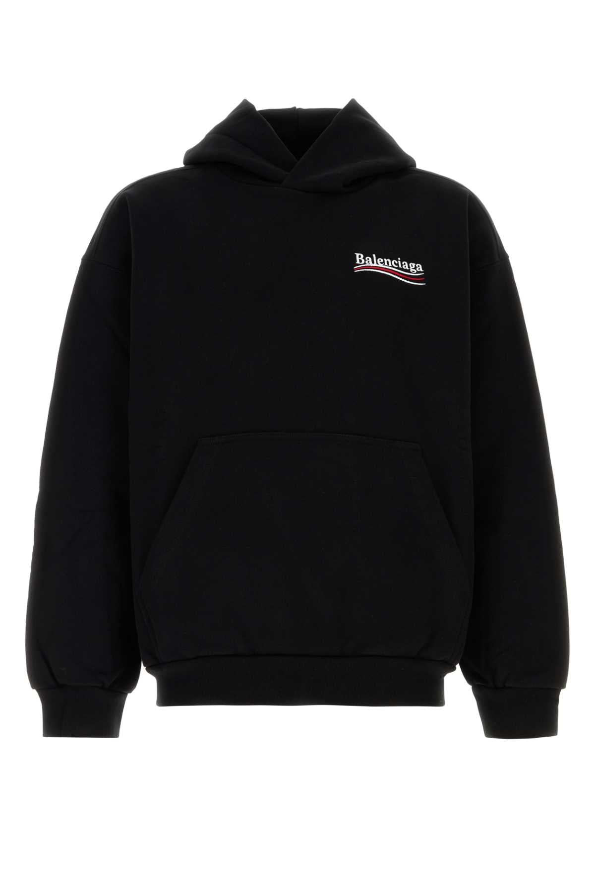 BLACK COTTON SWEATSHIRT Balenciaga BLACK XS
