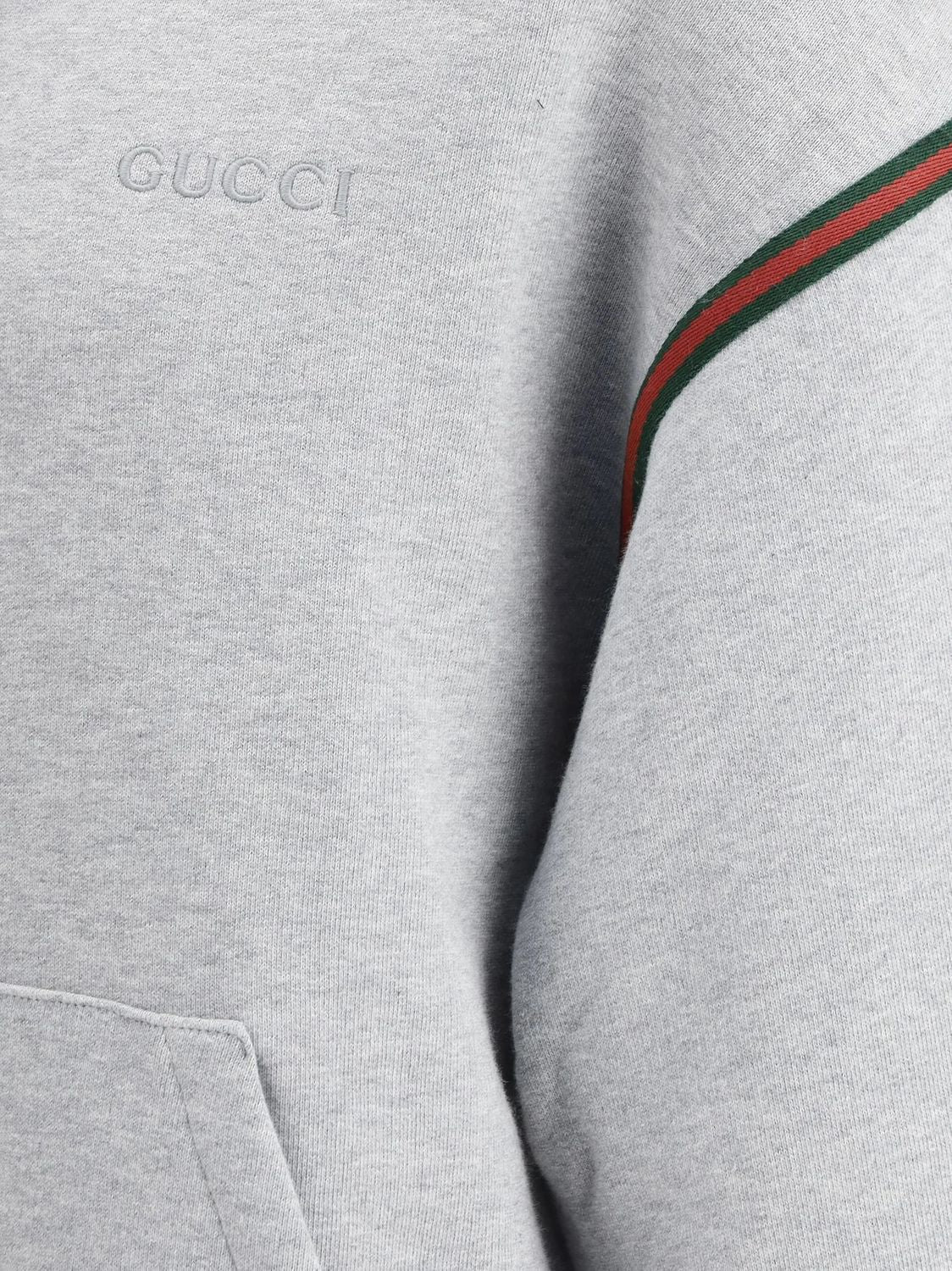COTTON JERSEY HOODIE Gucci