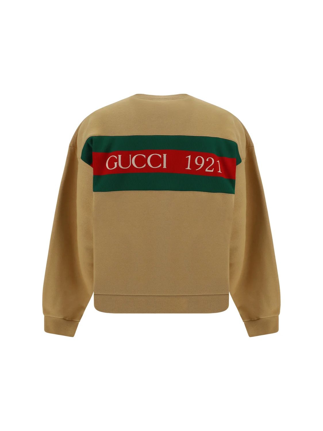 SWEATSHIRT WITH WEB RIBBON Gucci