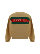 SWEATSHIRT WITH WEB RIBBON Gucci