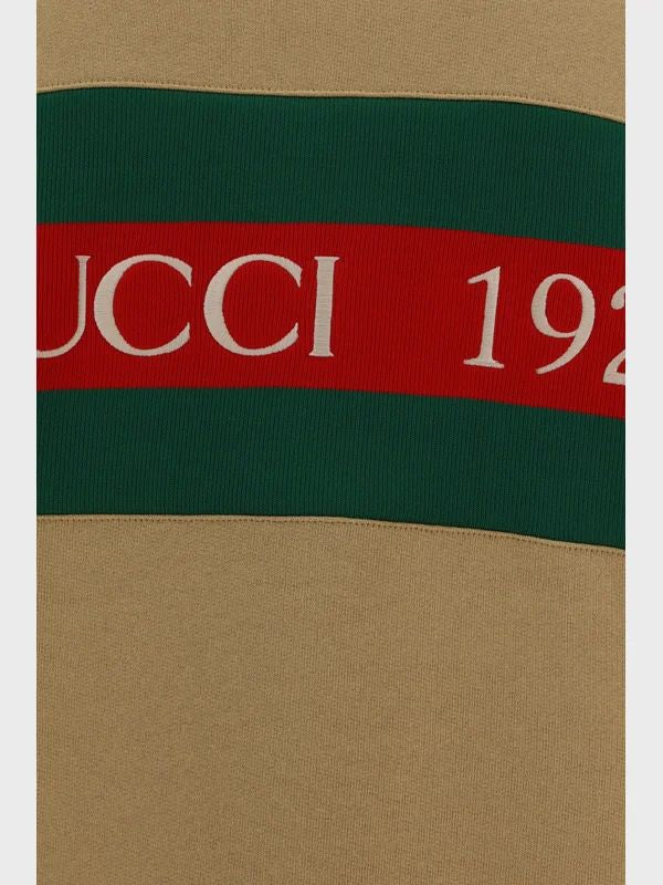 SWEATSHIRT WITH WEB RIBBON Gucci