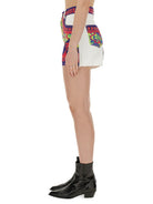 LOGO PRINT SHORTS VERSACE JEANS COUTURE