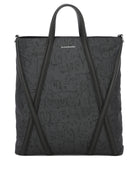 BLACK POLYESTER SHOULDER BAG Alexander McQueen BLACK U