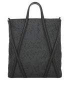 BLACK POLYESTER SHOULDER BAG Alexander McQueen