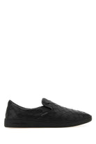 BLACK LEATHER SAWYER SLIP ONS Bottega Veneta BLACK 44