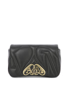 LEATHER BLACK CROSSBODY BAG Alexander McQueen BLACK U