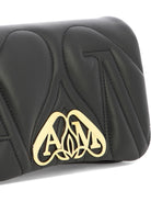 LEATHER BLACK CROSSBODY BAG Alexander McQueen