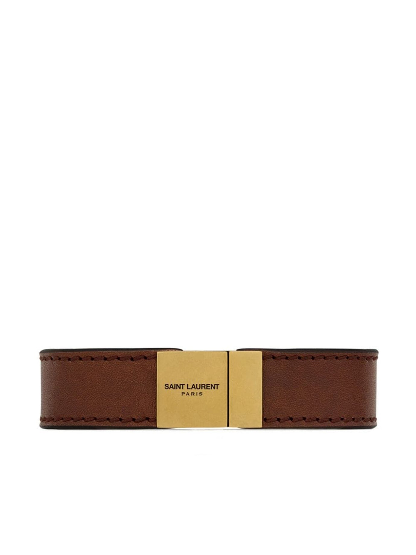 BROWN CALF LEATHER JEWELS Saint Laurent