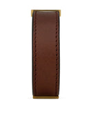BROWN CALF LEATHER JEWELS Saint Laurent