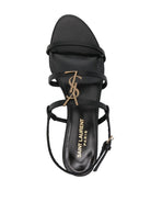 CASSANDRA LEATHER SANDALS Saint Laurent