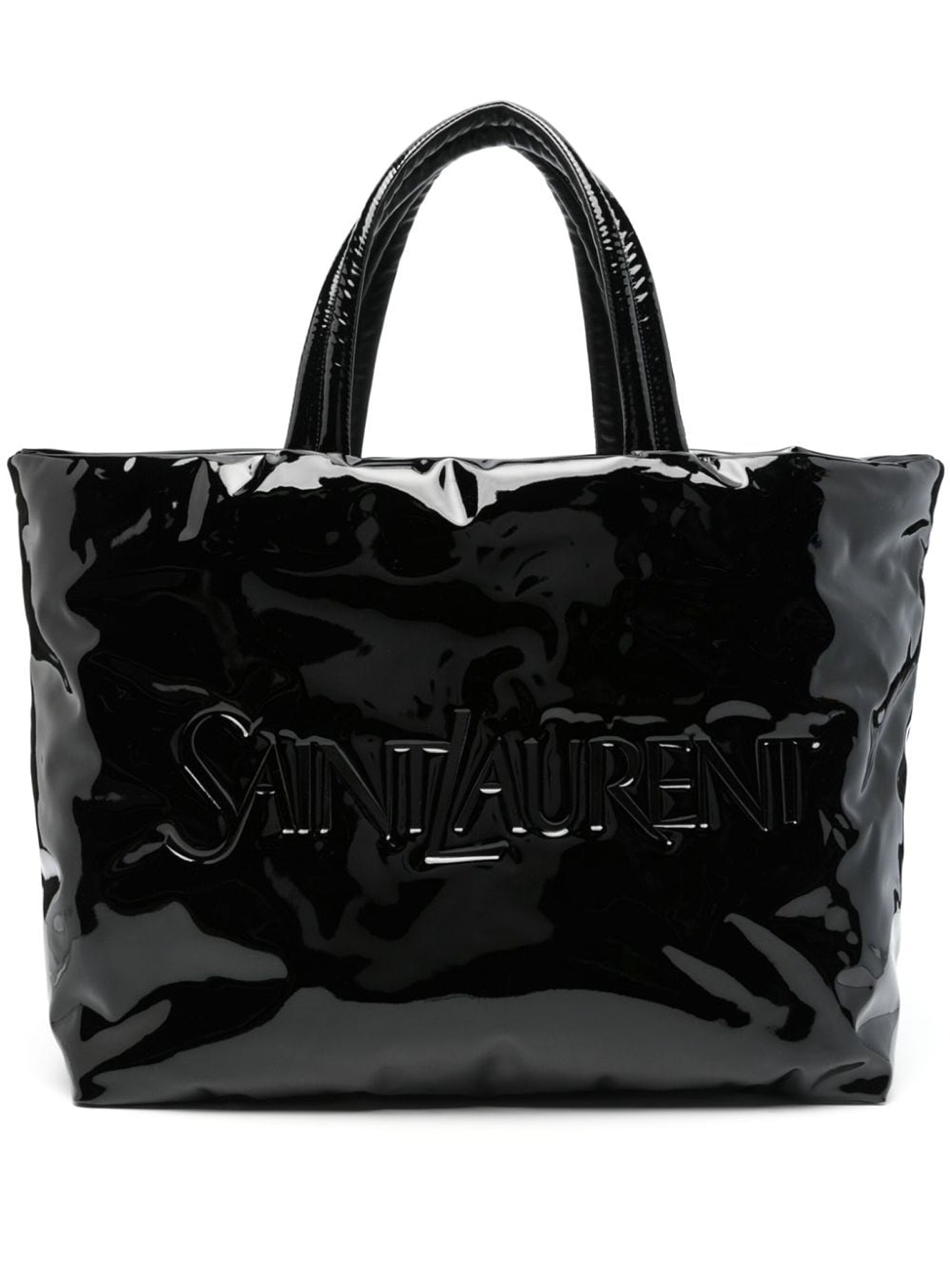 BLACK POLYAMIDE SHOULDER BAG Saint Laurent BLACK U
