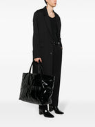 BLACK POLYAMIDE SHOULDER BAG Saint Laurent